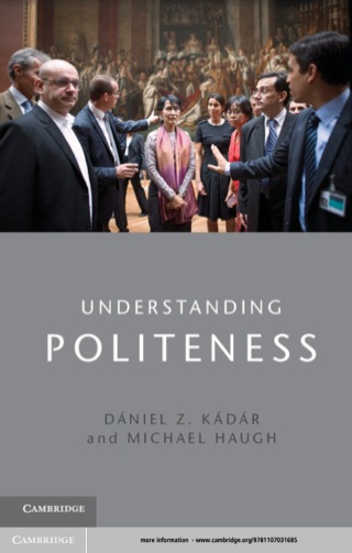 Titelbild: Understanding Politeness 9781107031685