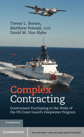 Imagen de portada: Complex Contracting 1st edition 9781107038622