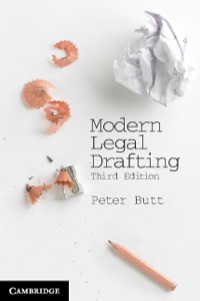 صورة الغلاف: Modern Legal Drafting 3rd edition 9781107607675