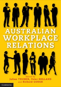 Cover image: Australian Workplace Relations 1st edition 9781107664852