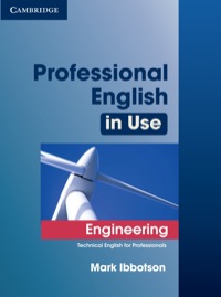 Cover image: Professional english in use : engineering 1st edition 9780521734882