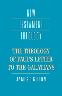 Omslagafbeelding: The Theology of Paul's Letter to the Galatians 9780521359535