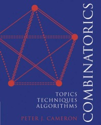 Cover image: Combinatorics 9780521457613