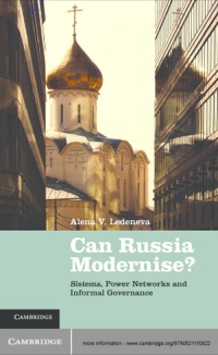 Omslagafbeelding: Can Russia Modernise? 1st edition 9780521110822