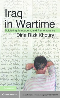 Imagen de portada: Iraq in Wartime 1st edition 9780521884617