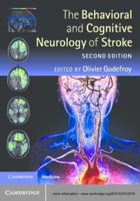 Cover image: The Behavioral and Cognitive Neurology of Stroke 2nd edition 9781107015579