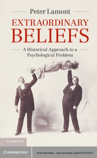 Imagen de portada: Extraordinary Beliefs 1st edition 9781107019331