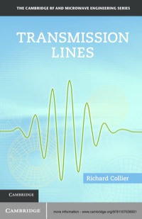 Cover image: Transmission Lines 1st edition 9781107026001