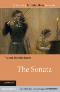 Cover image: The Sonata 9780521762540