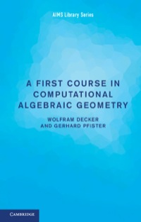 Imagen de portada: A First Course in Computational Algebraic Geometry 9781107612532