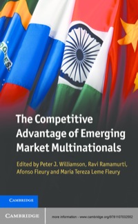 Imagen de portada: The Competitive Advantage of Emerging Market Multinationals 1st edition 9781107032552