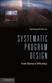 Cover image: Systematic Program Design 1st edition 9781107036604