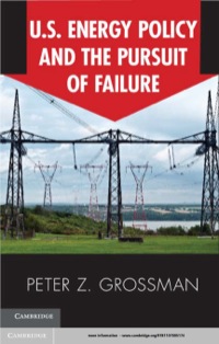 Titelbild: US Energy Policy and the Pursuit of Failure 9781107005174
