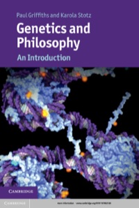 Cover image: Genetics and Philosophy 9781107002128