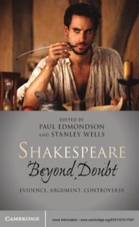 Omslagafbeelding: Shakespeare beyond Doubt 1st edition 9781107017597