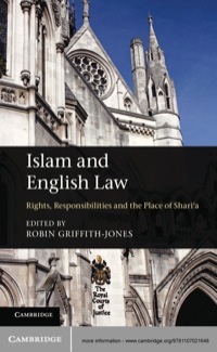 Cover image: Islam and English Law 1st edition 9781107021648