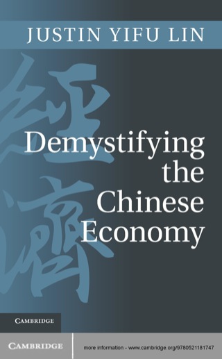 Cover image: Demystifying the Chinese Economy 1st edition 9780521191807