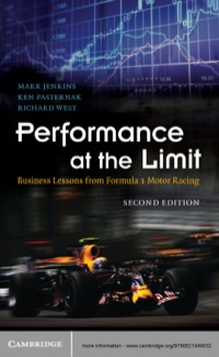 Cover image: Performance at the Limit 2nd edition 9780521449632