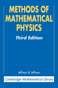 Omslagafbeelding: Methods of Mathematical Physics 3rd edition 9780521664028