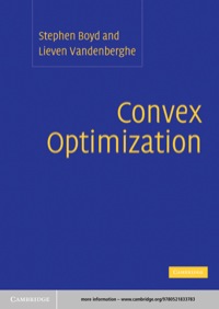 صورة الغلاف: Convex Optimization 1st edition 9780521833783