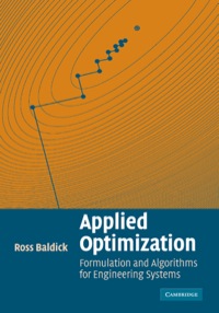 Imagen de portada: Applied Optimization 1st edition 9780521100281