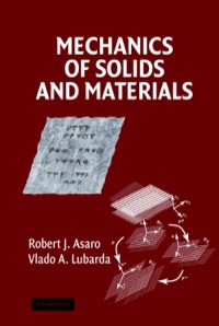Imagen de portada: Mechanics of Solids and Materials 1st edition 9780521859790