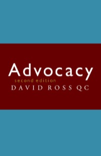 Cover image: Advocacy 2nd edition 9780521884761