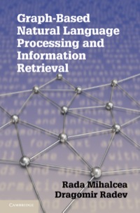 Imagen de portada: Graph-based Natural Language Processing and Information Retrieval 1st edition 9780521896139