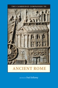 Imagen de portada: The Cambridge Companion to Ancient Rome 1st edition 9780521896290