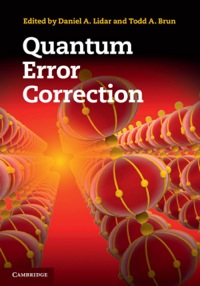 Cover image: Quantum Error Correction 1st edition 9780521897877