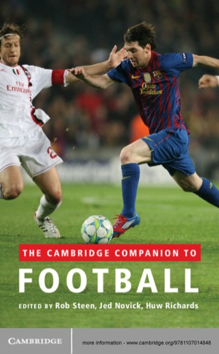 Imagen de portada: The Cambridge Companion to Football 1st edition 9781107014848