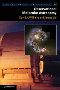 Imagen de portada: Observational Molecular Astronomy 1st edition 9781107018167