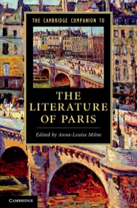 Cover image: The Cambridge Companion to the Literature of Paris 9781107005129