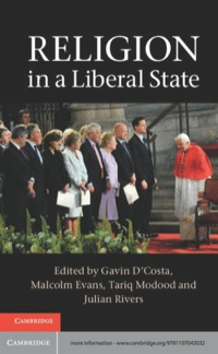 Imagen de portada: Religion in a Liberal State 9781107042032