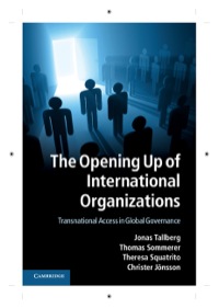 Omslagafbeelding: The Opening Up of International Organizations 9781107042230