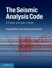 Cover image: The Seismic Analysis Code 1st edition 9781107045453
