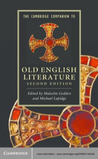 Titelbild: The Cambridge Companion to Old English Literature 2nd edition 9780521193320