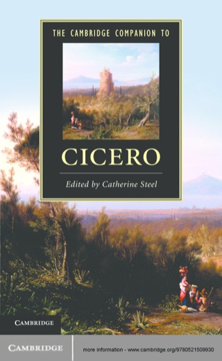 Omslagafbeelding: The Cambridge Companion to Cicero 1st edition 9780521509930