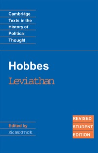 表紙画像: Hobbes: Leviathan 1st edition 9780521567978