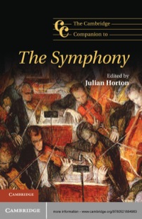 Imagen de portada: The Cambridge Companion to the Symphony 1st edition 9780521884983
