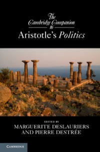 Immagine di copertina: The Cambridge Companion to Aristotle's Politics 1st edition 9781107004689