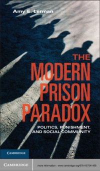 Cover image: The Modern Prison Paradox 1st edition 9781107041455
