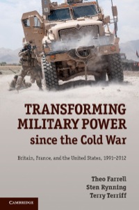 Cover image: Transforming Military Power since the Cold War 1st edition 9781107044326