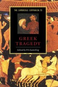 Imagen de portada: The Cambridge Companion to Greek Tragedy 9780521423519