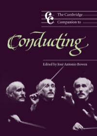 Imagen de portada: The Cambridge Companion to Conducting 9780521821087