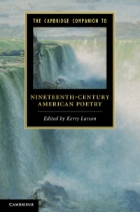 Cover image: The Cambridge Companion to Nineteenth-Century American Poetry 1st edition 9780521763691