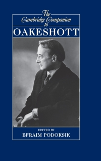 Imagen de portada: The Cambridge Companion to Oakeshott 1st edition 9780521764674