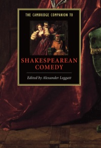 Imagen de portada: The Cambridge Companion to Shakespearean Comedy 1st edition 9780521770446