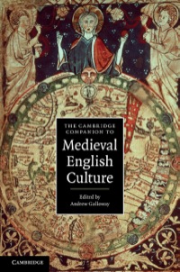 Imagen de portada: The Cambridge Companion to Medieval English Culture 1st edition 9780521856898