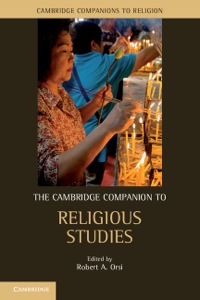 Cover image: The Cambridge Companion to Religious Studies 1st edition 9780521883917